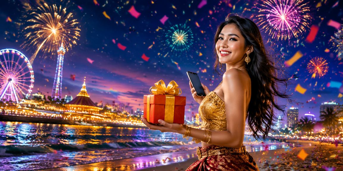 Nuansa deposit dan bonus di tepi pantai dengan suasana santai sore hari