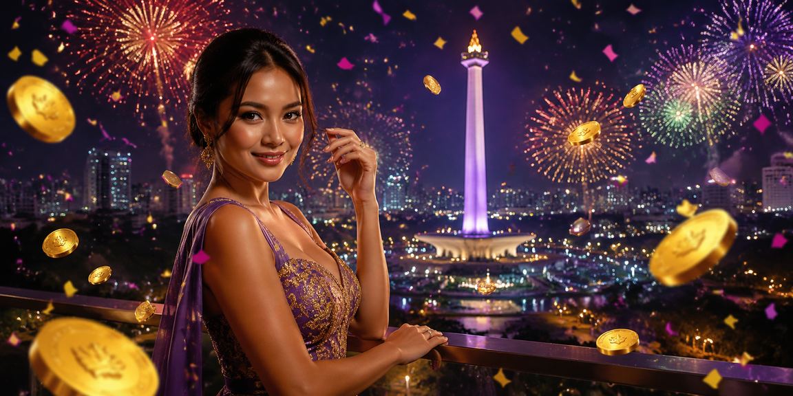 Festival permainan slot Vietnam yang meriah dengan layar game berwarna-warni