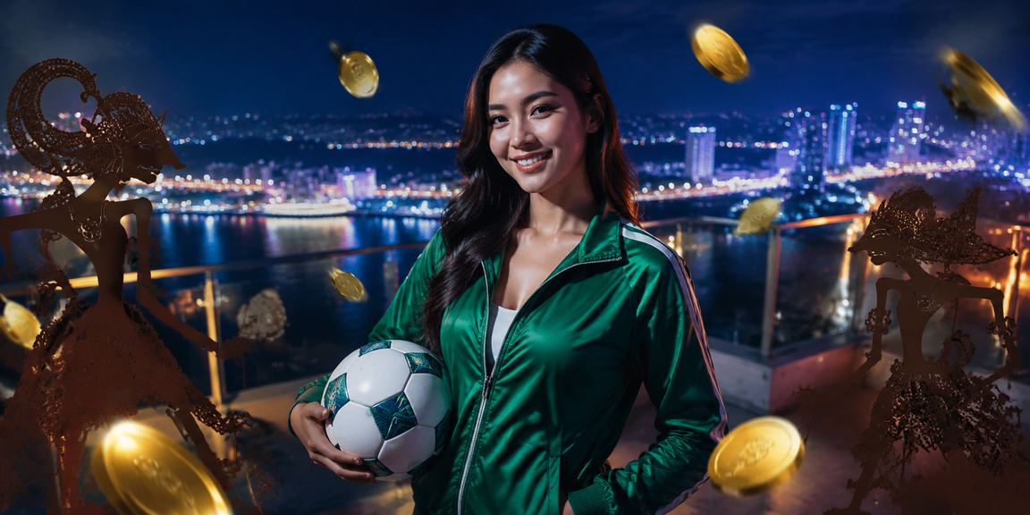 Model Vietnam menunjukkan tampilan taruhan olahraga di ponsel